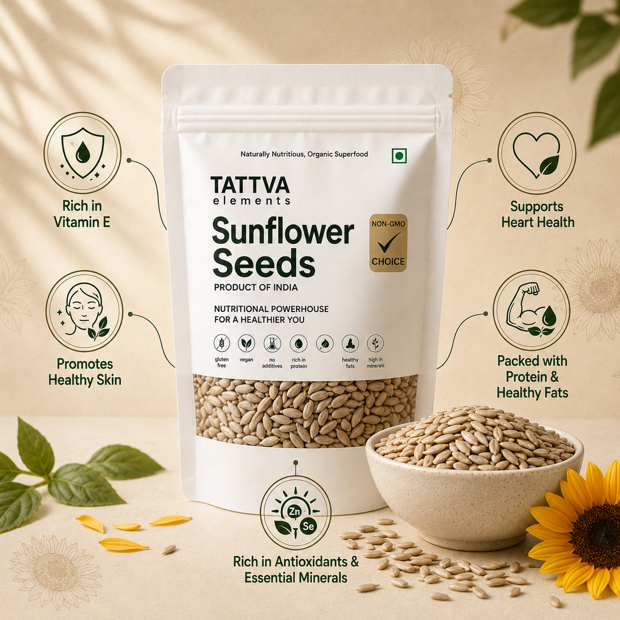 Tattva Elements Premium Sunflower Seeds